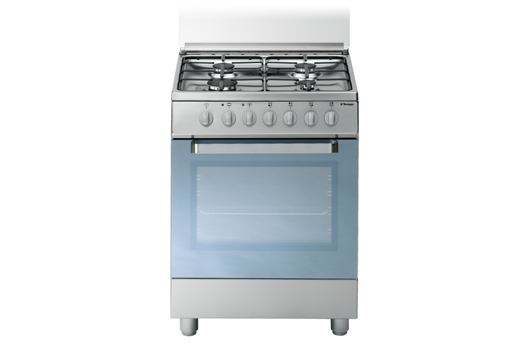 cucina TECNOGAS 60x50  Forno Gas   4 fuochi  INOX - D52NXS
