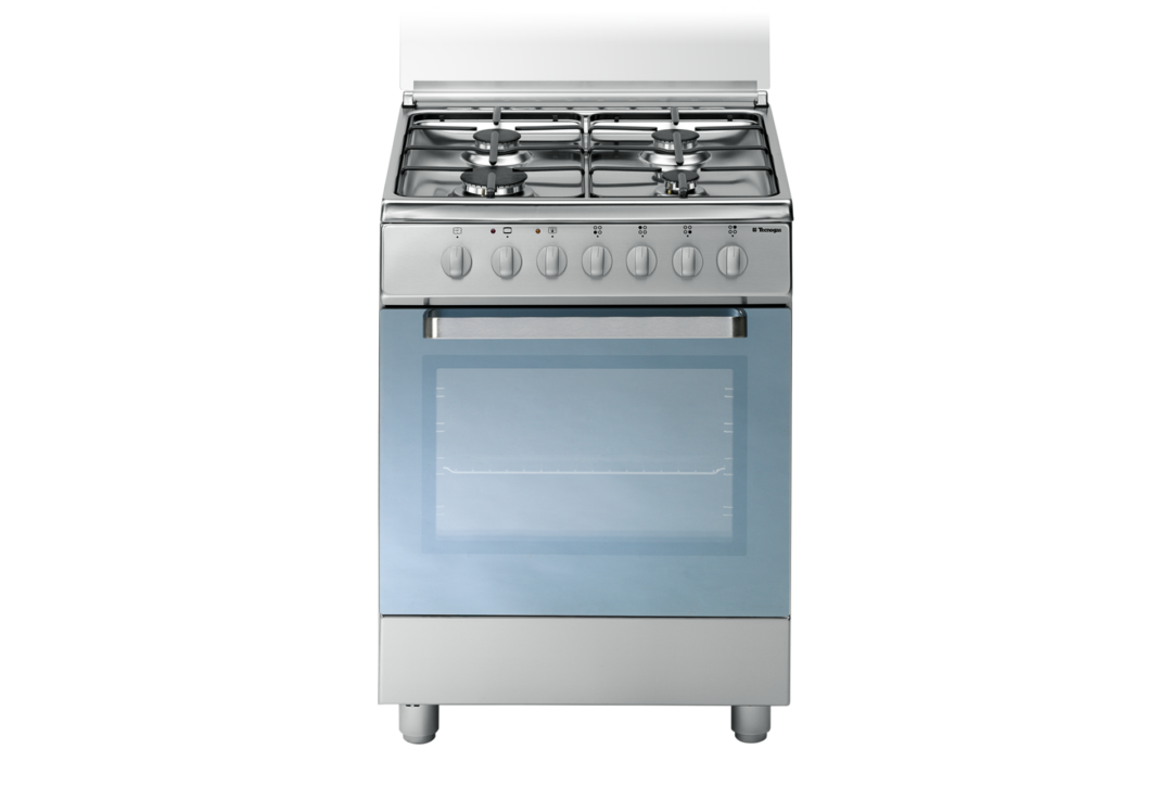 cucina TECNOGAS 60x60  Forno Gas   4 Fuochi  INOX - D62NXS