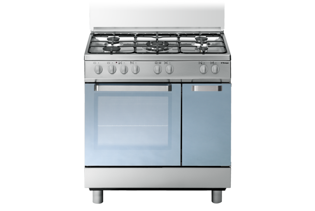 cucina TECNOGAS 80x50  Ripostiglio Forno Multi   5 Fuochi - D827XS