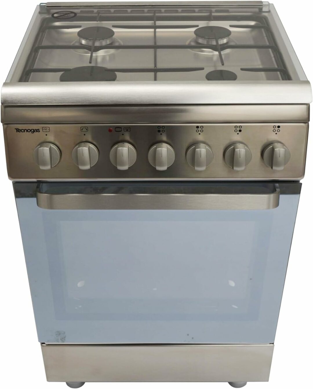 cucina TECNOGAS 50x50  Forno Gas   4 Fuochi  INOX - D12XS - immagine 3