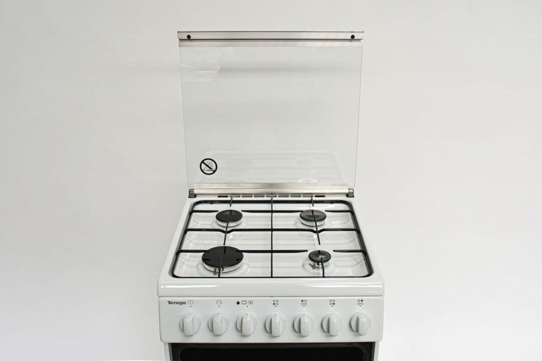 cucina TECNOGAS 50x50  Forno Gas   4 Fuochi   BIANCA - D12WS - immagine 2