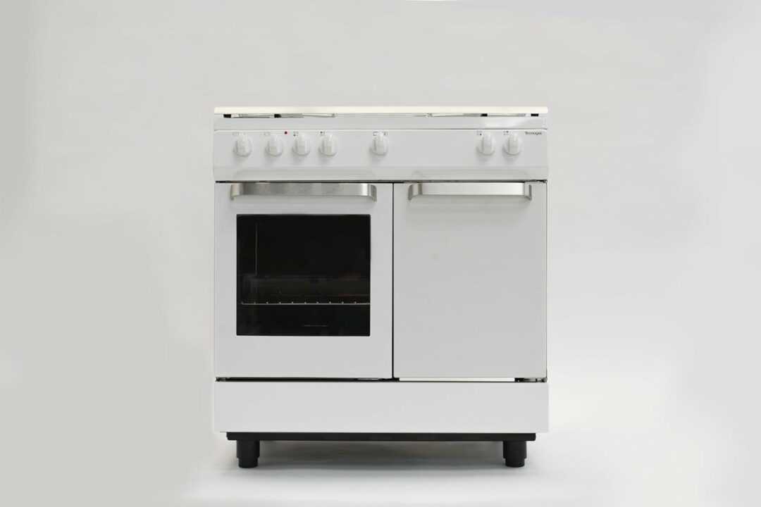 cucina TECNOGAS 80x50  Portabombola Forno Elettrico  4 Fuochi  BIANCA - D833WS - immagine 3