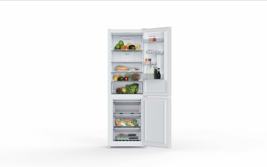 FRIGORIFERO Combinato TECNOGAS 60x185  TOTAL NO FROST BIANCO -TBMF18NFW - immagine 5