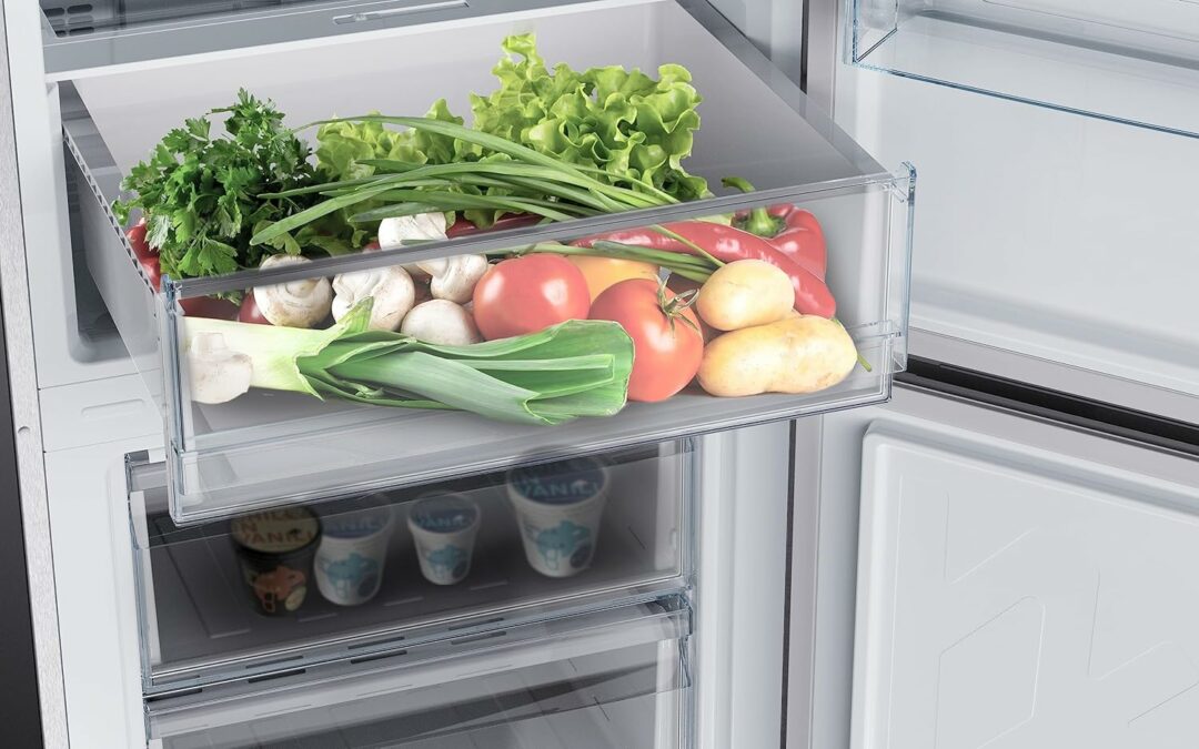 FRIGORIFERO Combinato TECNOGAS 60x185  TOTAL NO FROST  finitura porta inox - TBMF18NFX - immagine 6