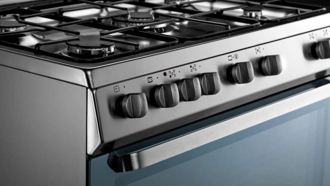 cucina TECNOGAS 90x60  Portabombola Forno Multi   4 Fuochi + 2 Piastre  - D923XS - immagine 3