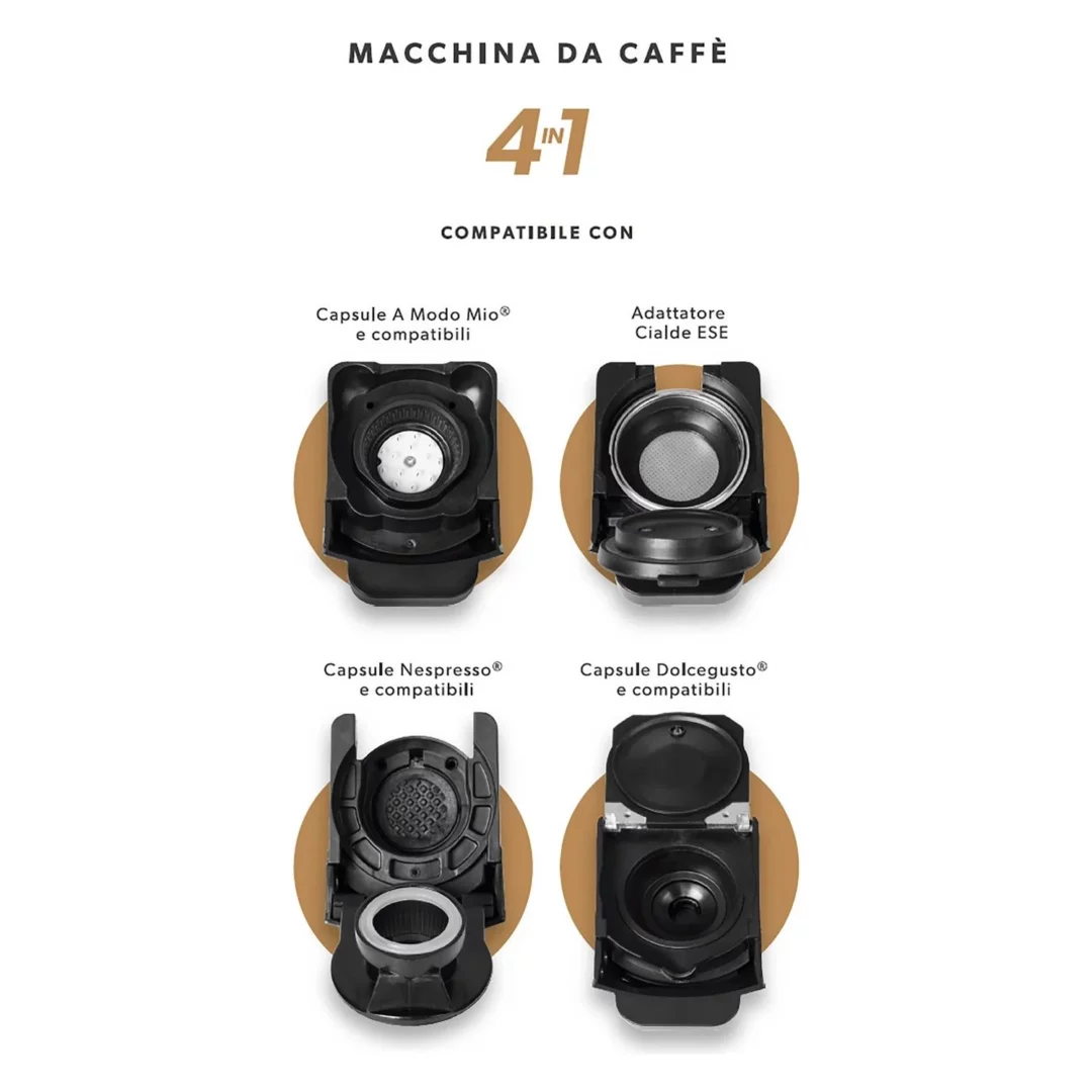 MACCHINA CAFFE' 4in1SPLENDIDA EXPRESS DICTROLUX - immagine 2