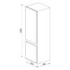 Frigorifero Combinato Smeg No Frost 331 Litri - FC20XDNE - immagine 2