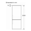 Frigorifero Combinato Bosch No Frost 440 Litri - KGN497WDF Serie 4 - immagine 3