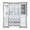 Frigorifero Americano LG 4 porte Side by Side 635 Litri No Frost Wifi - GSXV90MBAE - immagine 4