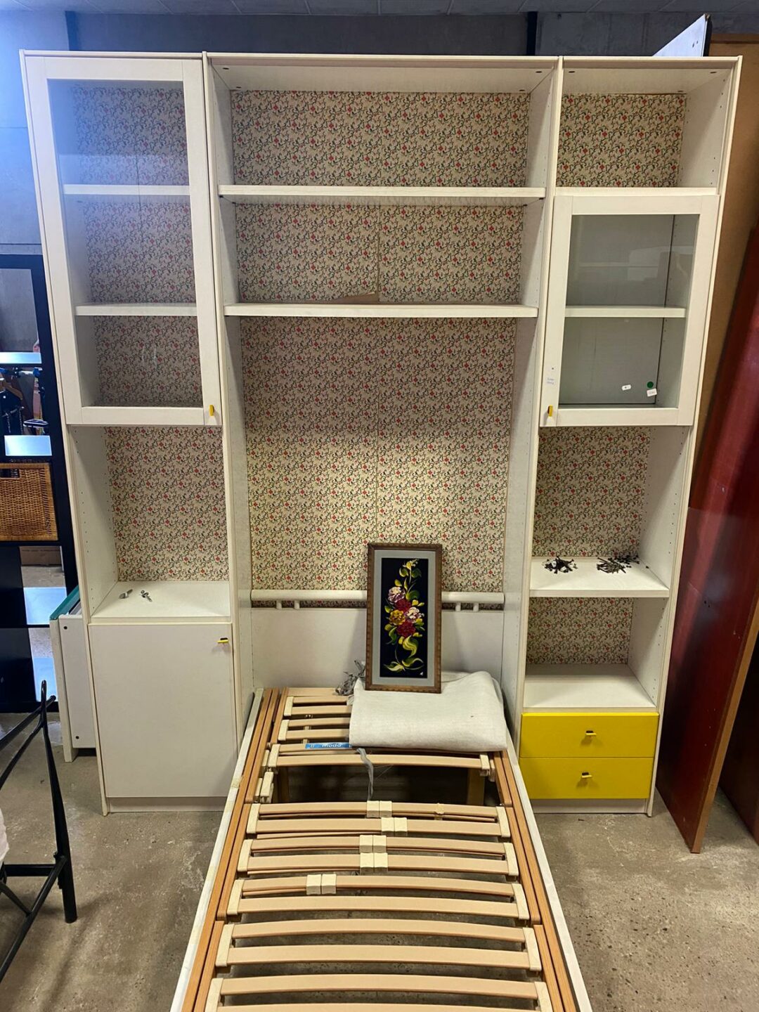 Mobile parete con letto singolo Usato S-289 - immagine 5