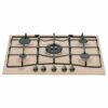 Piano Cottura HOTPOINT ARISTON 5 Fuochi a Gas 75 cm - PCN750TAVR
