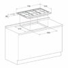 Piano Cottura HOTPOINT ARISTON 5 Fuochi a Gas 75 cm - PCN750TAVR - immagine 4