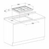 Piano Cottura HOTPOINT ARISTON 4 Fuochi a Gas 60 cm - Pcn640tavr - immagine 4