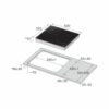 Piano Cottura SAMSUNG Induzione 4 Fuochi 60 cm - NZ64T3707A - immagine 3