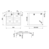 Piano Cottura SMEG 4 Fuochi a Gas 60 cm - SRV564GH3 - immagine 2