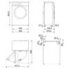 Lavatrice Slim SMEG 6 Kg 1200 giri - LBW62PCIT - immagine 2