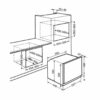 Forno SMEG Elettrico da Incasso Ventilato 70 Litri 60 cm - SF800AO - immagine 2