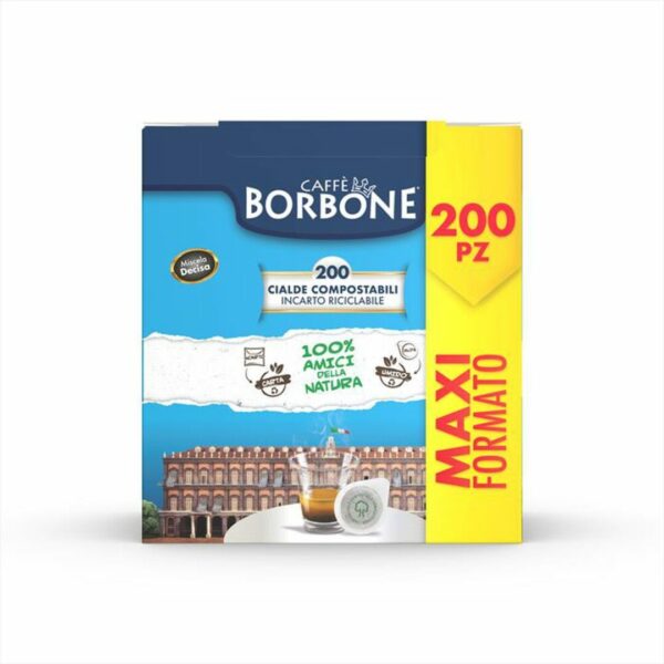 CAFFE BORBONE MISCELA DECISA Confezione 200pz - 44bnera200