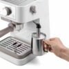 Macchina Caffè Espresso Manuale DE LONGHI Cialde ESE/Polvere - EC260.W - immagine 3