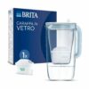 Caraffa Filtrante BRITA 2.5 Litri in Vetro Trasparente e Bianco - 1046673