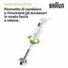 Frullatore ad immersione BRAUN - MQ10.201M - immagine 6