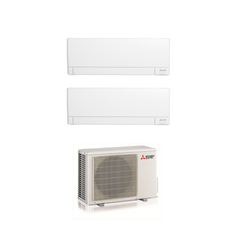 Climatizzatore Mitsubishi Dual AY 9000+9000 BTU A++ WiFi