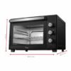 Forno Elettrico Ardes Ventilato 30 Litri 1600 Watt - AR6231B - immagine 4