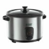 Russell Hobbs Cuociriso 1.8L E Vaporiera 9L - Doppio Set Per Cucina