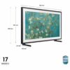 Smart TV SAMSUNG 32 Pollici Full HD Display QLED - QE32LS03CB - immagine 2