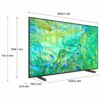 Smart TV SAMSUNG 85 Pollici 4K Ultra HD Display LED Crystal Tizen AirSlim - UE85CU8070 - immagine 2