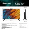 Smart TV HISENSE 32 Pollici HD Ready Display LED HDR10 - 32A49K - immagine 8