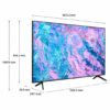 Smart TV SAMSUNG 75 Pollici 4K Ultra HD Display LED - UE75CU7170 - immagine 3