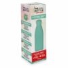 Bottiglia Termica THE STEEL BOTTLE capacità 500 ml Chiusura Ermetica - Verde acqua - immagine 2