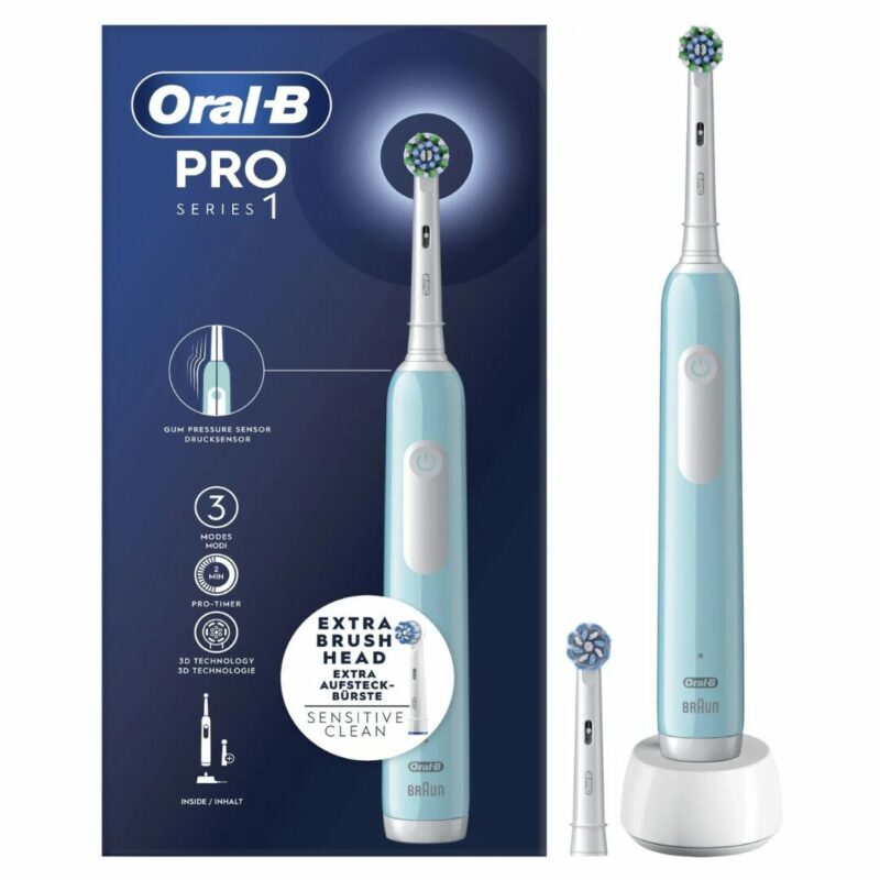 Spazzolino Elettrico ORAL-B Ricaricabile 2 Testine di Ricambio - PRO1CRSTQ1