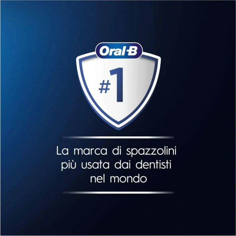 Spazzolino Elettrico ORAL-B Ricaricabile 2 Testine di Ricambio - PRO1CRSTQ1 - immagine 6