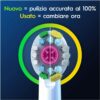 Spazzolino Elettrico ORAL-B Rotante 3 Testine di Ricambio | XF-3DWHITE - immagine 5