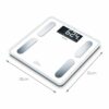 Bilancia Pesapersone BEURER Digitale max 200 kg - BF400WH - immagine 6