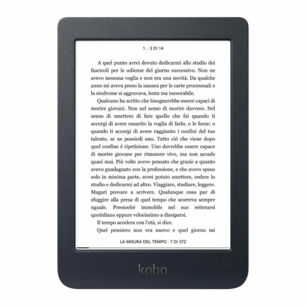 Ebook Reader KOBO 8 GB Wifi Display 6" Touchscreen - N306KUBKKE (NO GLOBAL)