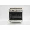 Cucina Tecnogas 90x60 Forno Multi 5 Fuochi  INOX - PT999XS - immagine 4