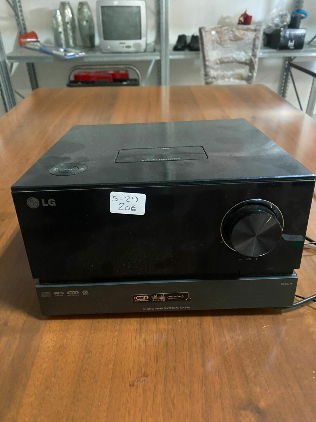 Micro hi fi system lg S-29