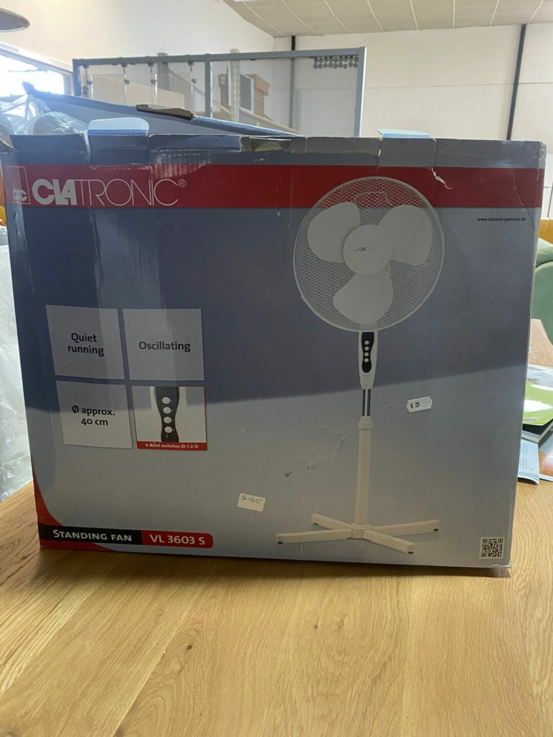 Ventilatore piantana clatronic S-45