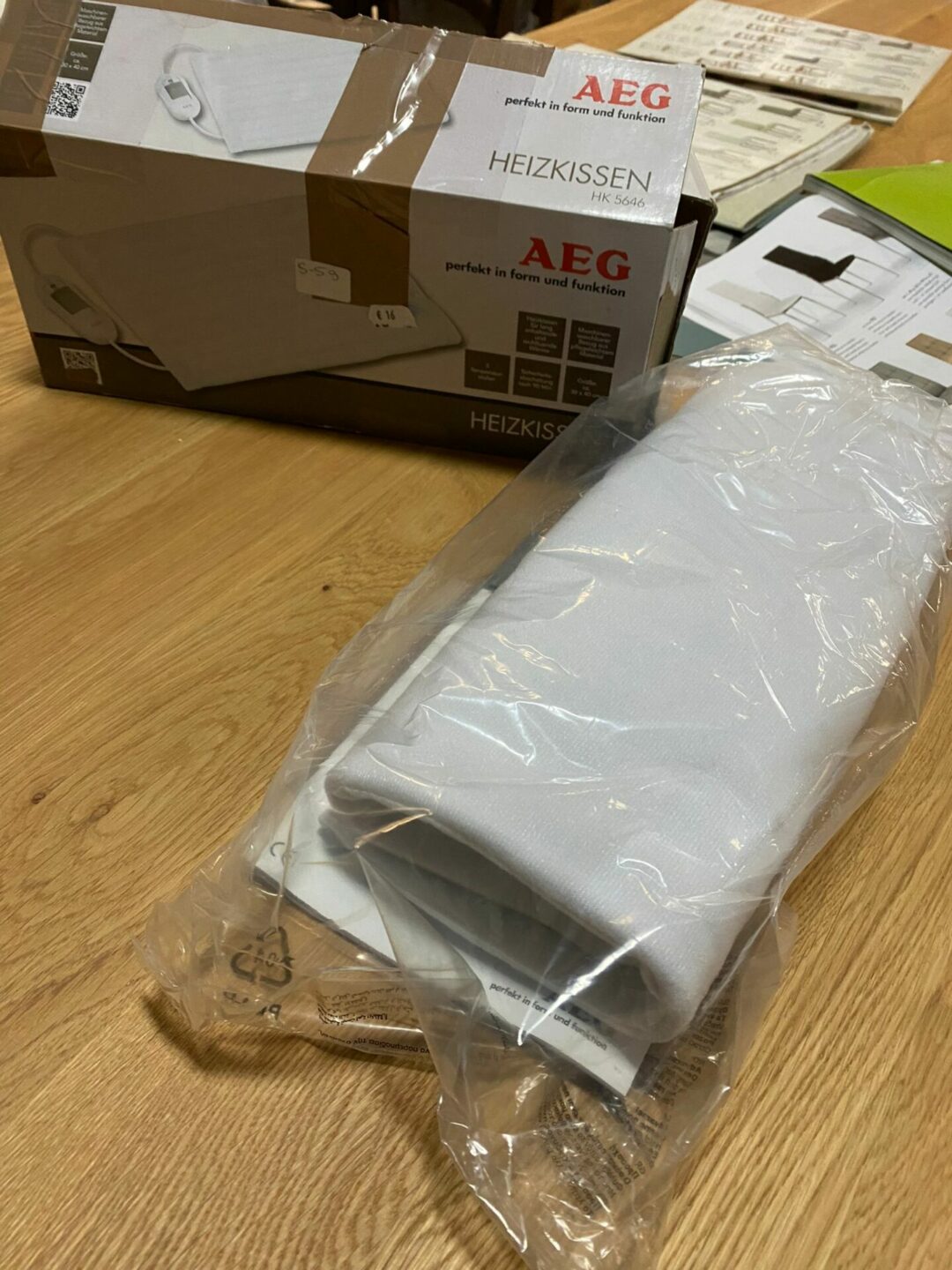 Cuscino riscaldante nuovo aeg S-59 - immagine 2