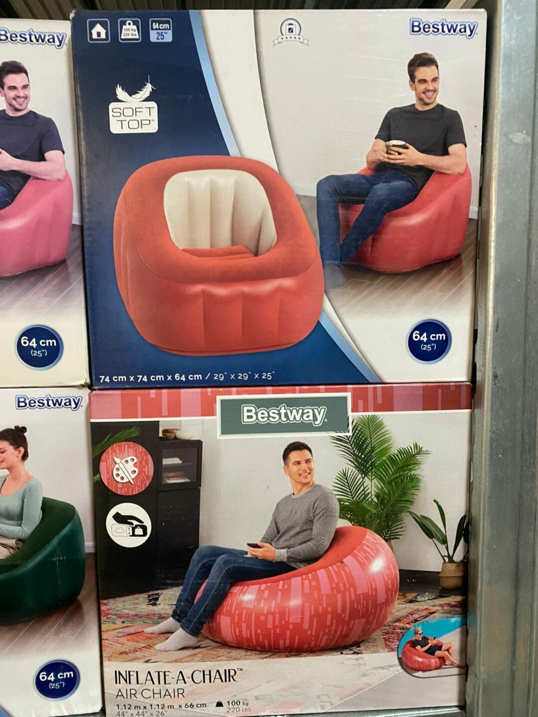 Poltrone relax fonfiabili bestway S-92 - immagine 3