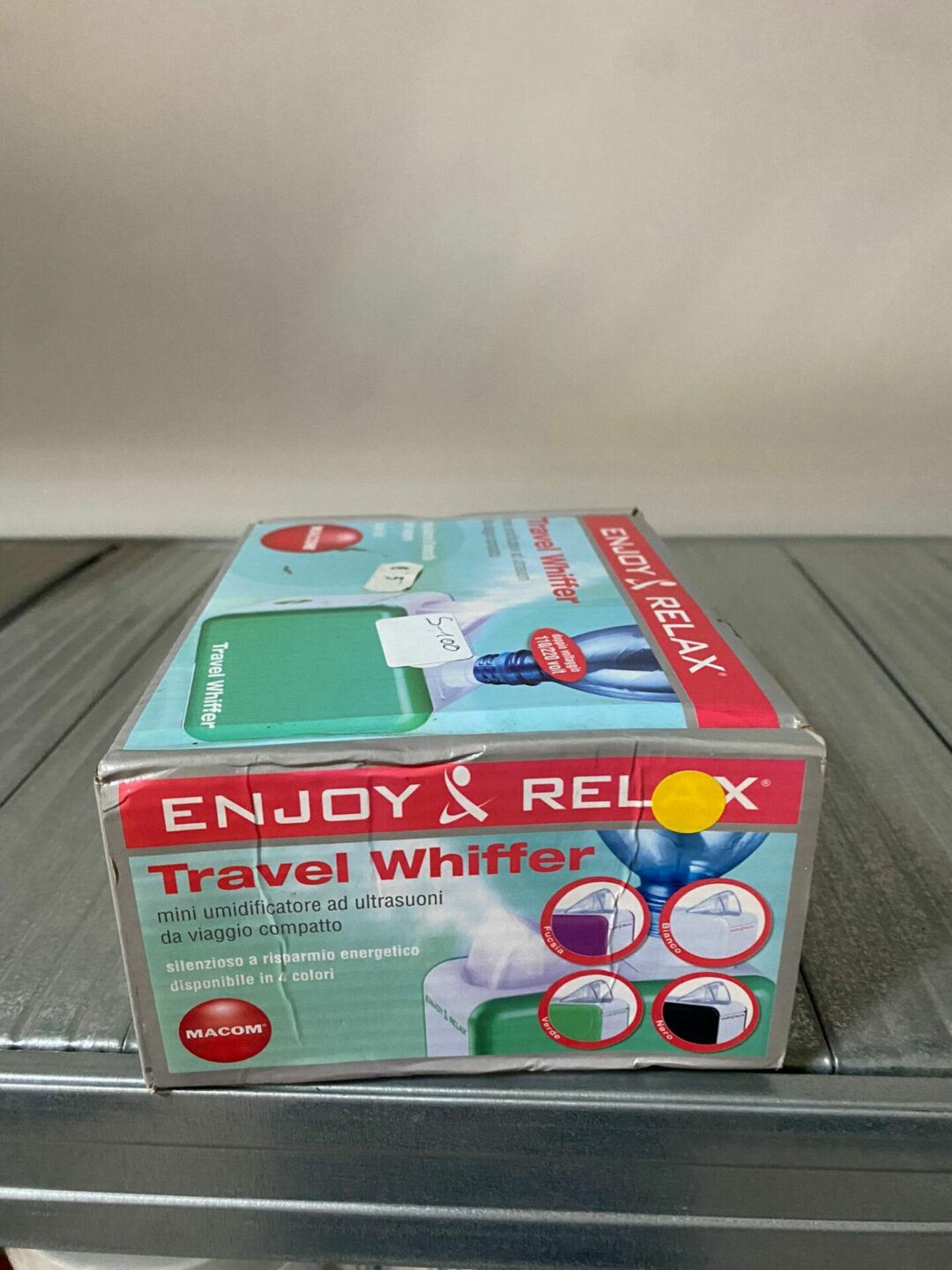 Mini umidificatore ad ultrasuoni enjoy relax S-100 - immagine 2