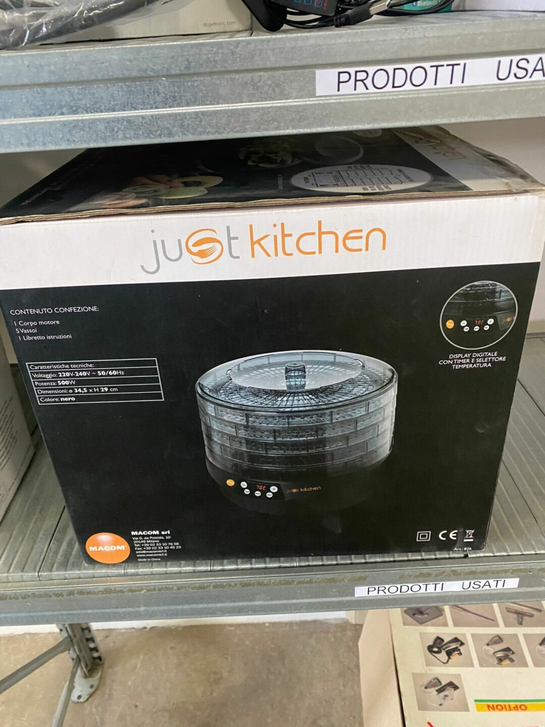 Essicatore per alimenti just kitchen S-106 - immagine 2