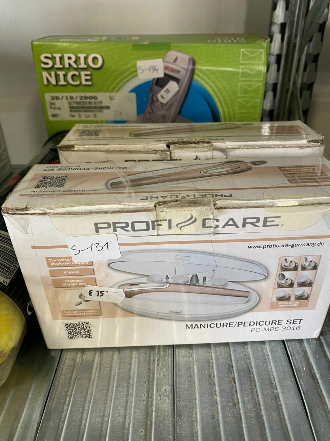 Proficare manicure pedicure set S-131