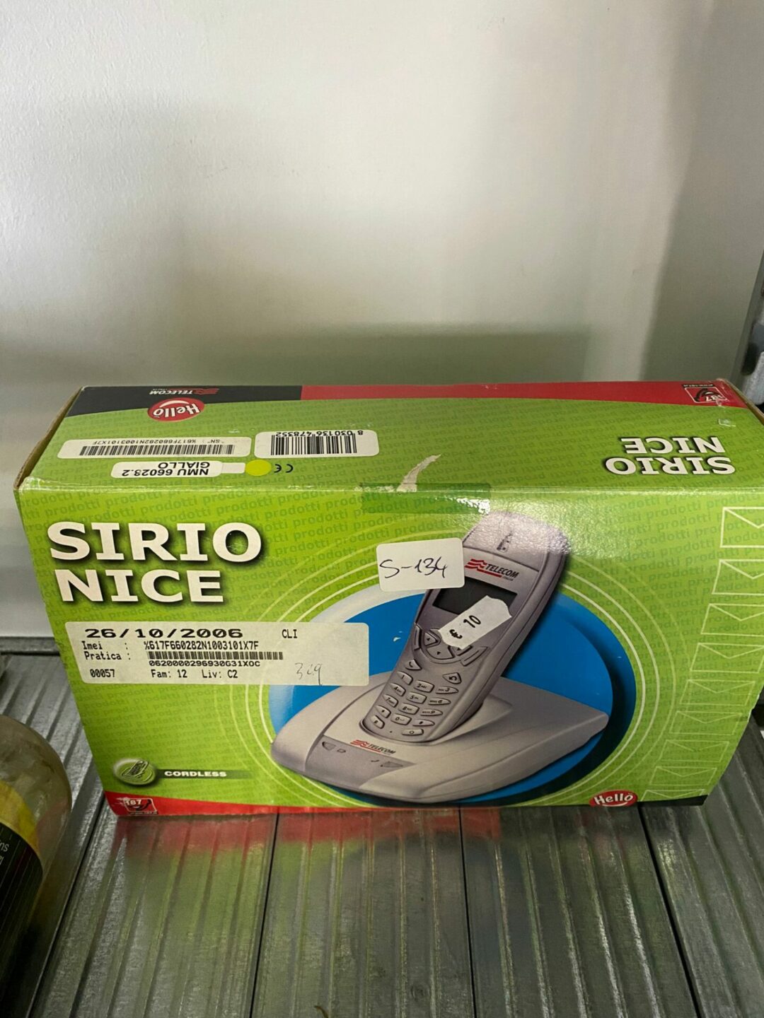 Telefono fisso sirio nice S-134