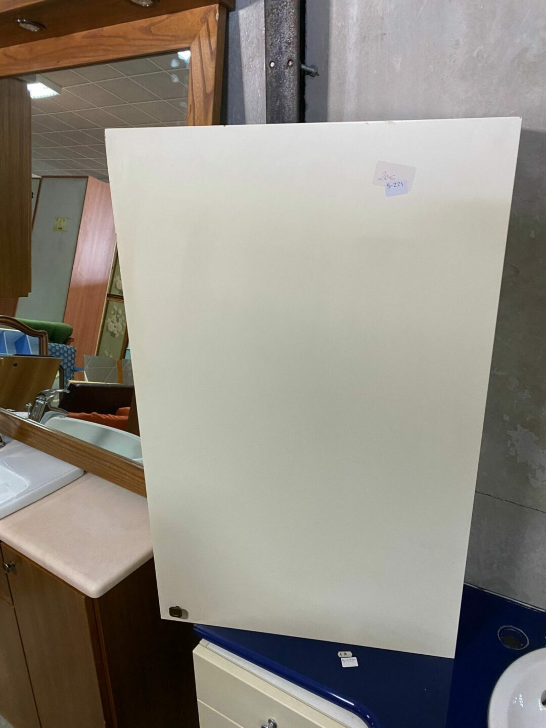 Mobiletto bagno bianco S-224