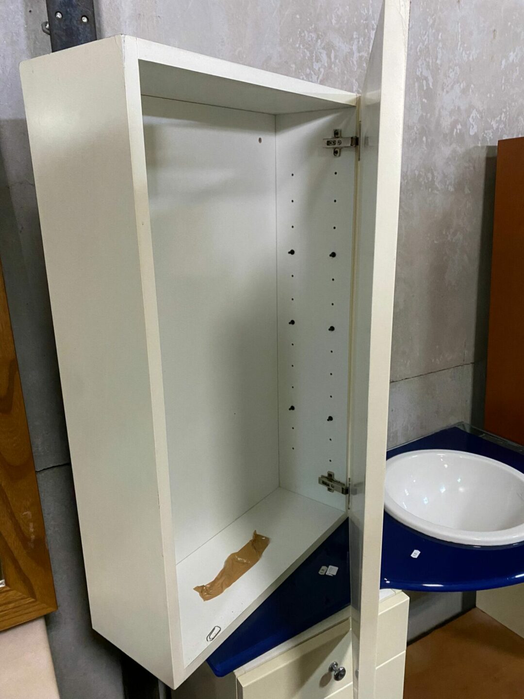 Mobiletto bagno bianco S-224 - immagine 2