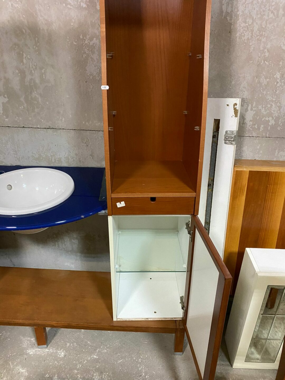 Mobile bagno con base blu S-225 ( IN REGALO ) - immagine 3